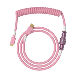 Glorious Gaming GLO-KB-ACC-CBL-COIL-PPNK Tastatur-/Mauskabel, rosa, 1,4 m