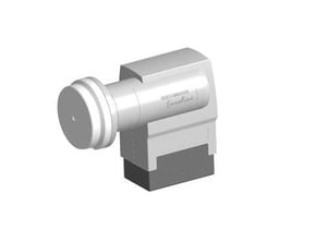 Kathrein KEL 422 LNB-konverterare 10,7–12,75 GHz Vit