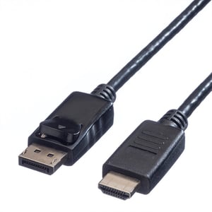 VALUE 11.99.5780 kabeladapter 1 m DisplayPort Svart