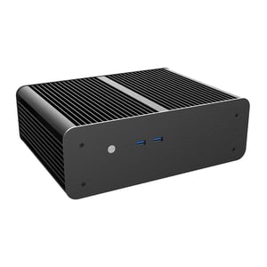 Akasa A-ITX56-M1B zabezpieczenia & uchwyty komputerów Mini Tower Czarny