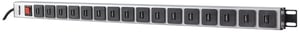 Intellinet 164498 PDU-Stromverteiler, Schwarz, Grau