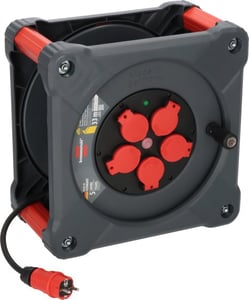 Brennenstuhl 9201330110 reel, 5 x power outlet, 33 m