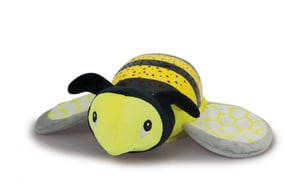 Jamara Dreamy Bee nocna lampka dziecięca Wolnostojący Czarny, Żółty LED