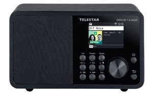 Telestar DIRA M 1 A Przenośny Analogowe i cyfrowe Czarny