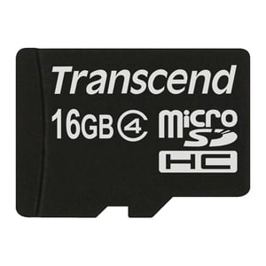 Transcend TS16GUSDC4 16 GB MicroSDHC-flashminne, klass 4