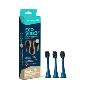 happybrush Eco Vibe 3+ 3 pcs. Dark Blue