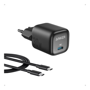 Anker A2698G11 ładowarka do urządzeń przenośnych Uniwersalne Czarny USB Szybkie ładowanie Wewnętrzna