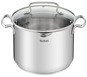 Tefal DUETTO+ G71979 Round Stainless Steel Pot