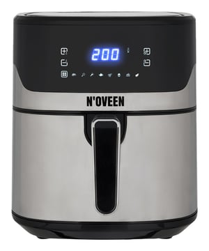 Noveen AF550 Pojedyńczy 6,5 l Autonomiczny 1600 W Frytkownica na gorące powietrze Czarny