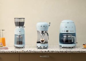 Smeg ECF02WHEU ekspres do kawy Ręczny Ekspres do espresso 1,1 l