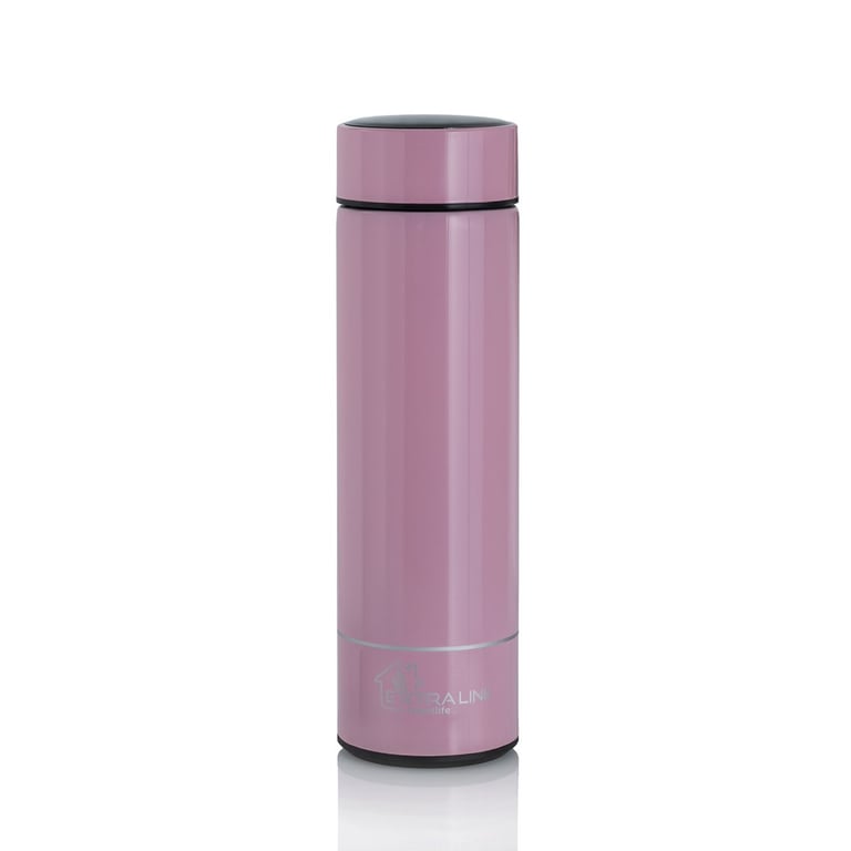 Extralink Kubek termiczny Smart Travel Mug Różowy Termos z wyświetlaczem LED