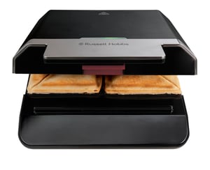 Russell Hobbs Easy Clean Toaster 750 W, schwarz, Edelstahl