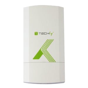 Techly I-WL-CPE120 WLAN-åtkomstpunkt 300 Mbit/s Vit Stöd för PoE