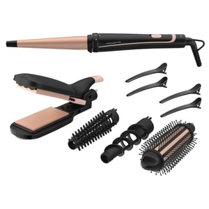 Rowenta Infinite Looks CF4231 Multistyler Warm Black, Brown 1.8 m