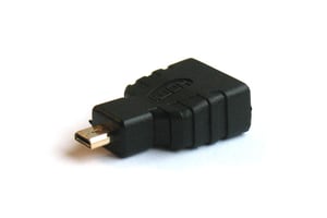 Savio CL-17 przejściówka do kabli Micro-HDMI HDMI Czarny
