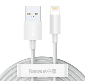 Baseus TZCALZJ-02 Handy-Kabel, weiß 1,5 m USB-A-Lightning