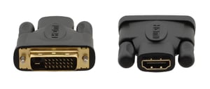 Kramer Electronics 99-9497001 DVI–D to HDMI Cable Adapter, Black, Gold
