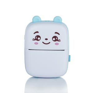 Extralink Mini Thermal Printer EPP-002 Blue Bluetooth, USB-C, 1200 mAh, 210 dpi