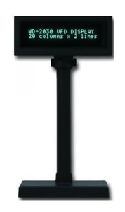 Capture WD-2312000029 kunddisplay RS-232 Svart