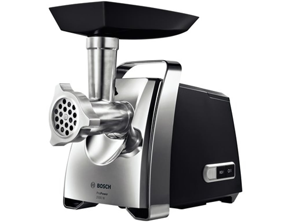 Bosch MFW67440 maszynka do mielenia 2000 W Czarny, Stal nierdzewna