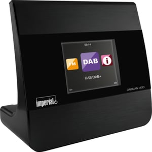 Imperial DABMAN i400 digital radiomottagare, svart
