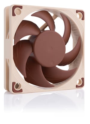 Noctua NF-A6X15 FLX system chłodzenia komputerów Obudowa komputera Wentylator 6 cm Brązowy 1 szt.