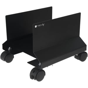 Techly ICA-CS 34 multimediaställ Svart PC Multimediekort