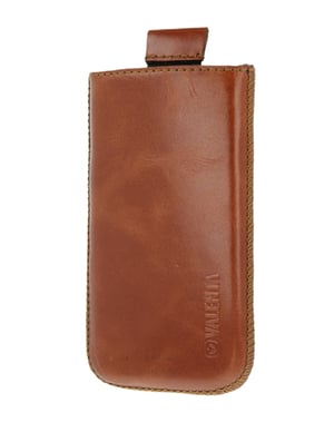 Valenta Pocket Classic pokrowiec na telefon komórkowy Etui zamykane Brązowy