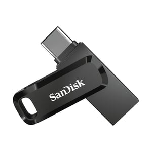 SanDisk Ultra Dual Drive Go pamięć USB 64 GB USB Type-A / USB Type-C 3.2 Gen 1 (3.1 Gen 1) Czarny