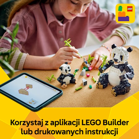 LEGO Creator Dzikie zwierzęta: rodzina pand