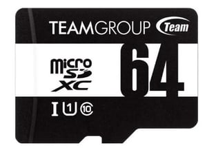Team Group TUSDX64GCL10U03 64 GB MicroSDXC UHS-I Class 10 flashminne