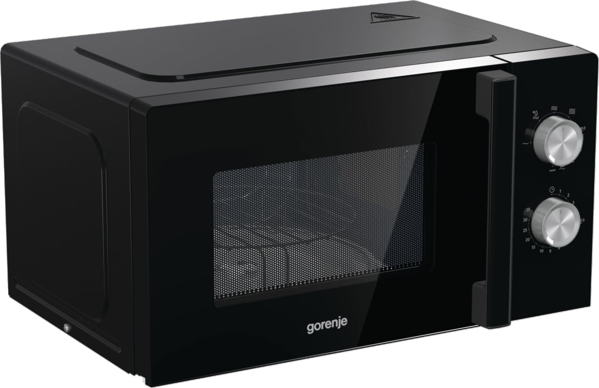Gorenje MO20E2BH Czarny Mikrofalówka grill Blat 20 l 800 W