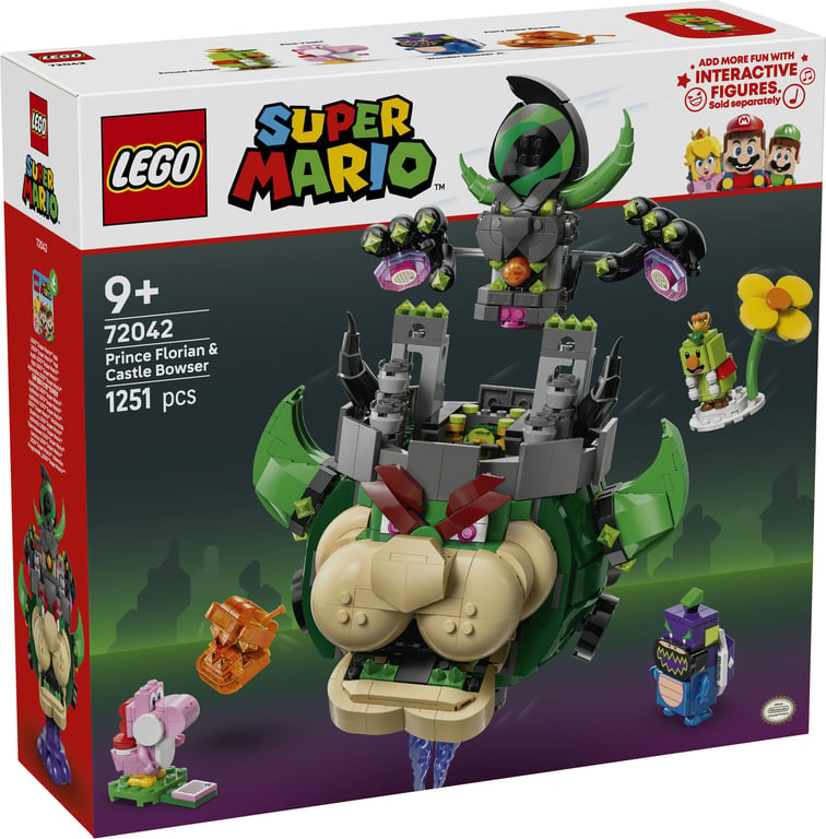 LEGO Super Mario Prince Florian i Castle Bowser