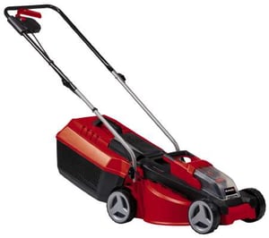 Einhell GE-CM 18/30 Li (1x3.0Ah) Push Lawn Mower, Battery-Powered, Black, Red