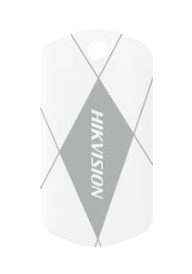 Hikvision DS-PTS-MF RFID-Etikett, weiß, 1 Stück, Polyvinylchlorid (PVC)