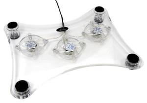 Esperanza EA107 Transparent Laptop Stand, 39.6 cm (15.6")