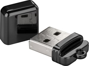 Goobay 38656 USB-Kartenlesegerät Schwarz