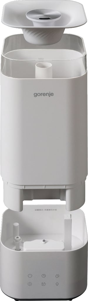 Gorenje H50W nawilżacz powietrza Ultradźwiękowy Biały 26 W