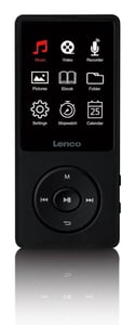Lenco Xemio-669BK Odtwarzacz MP3 8 GB Czarny