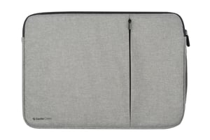 Gecko Covers ULS15C2 38.1 cm (15") Laptop Bag, Pocket Case, Gray