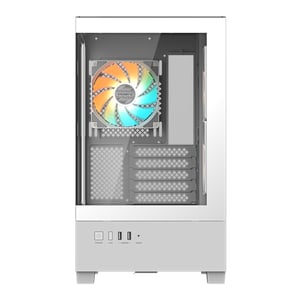 GIGABYTE C201 PANORAMIC ICE Midi Tower Biały