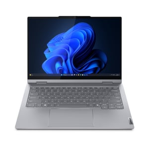 Lenovo ThinkBook 14 2-in-1 G5 IAU Intel Core Ultra 5 225U Hybryda (2w1) 35,6 cm (14") Ekran dotykowy WUXGA 16 GB DDR5-SDRAM 512 GB SSD Wi-Fi 6E (802.11ax) Windows 11 Pro Amerykański międzynarodowy Szary