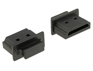 DeLOCK 64029 HDMI-A-Steckdosenadapter, schwarz, 10 Stück