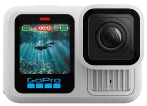GoPro HERO13 Black in Polar White aparat do fotografii sportowej 27,6 MP 5.3K Ultra HD CMOS 25,4 / 1,9 mm (1 / 1.9") Wi-Fi 157 g