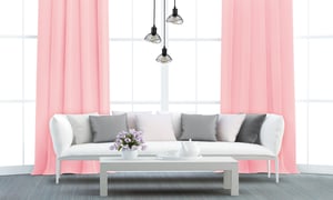 Tuckano Gardin LUKRECJA, färg: pudrigt rosa, 140x250