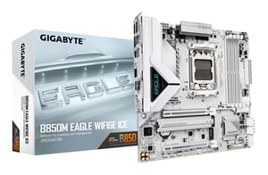 GIGABYTE B850M EAGLE WIFI6E ICE AMD B850 Gniazdo AM5 micro ATX