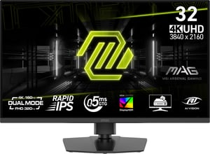 MSI MAG 322URDF E16 monitor komputerowy 80 cm (31.5") 3840 x 2160 px 4K Ultra HD Czarny