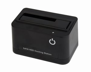 Gembird HD32-U2S-5 stacja dokująca do dysków twardych USB 2.0 Type-B Czarny