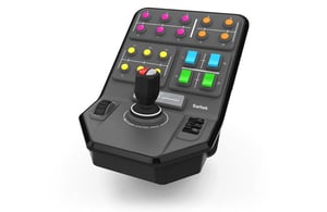 Logitech G Farm Sim Vehicle Side Panel Czarny USB 2.0 Specjalny Analogowa/Cyfrowa PC