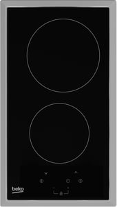 Beko HDMC 32400 TX Stove Top Stainless Steel Built-in Ceramic 2 zones